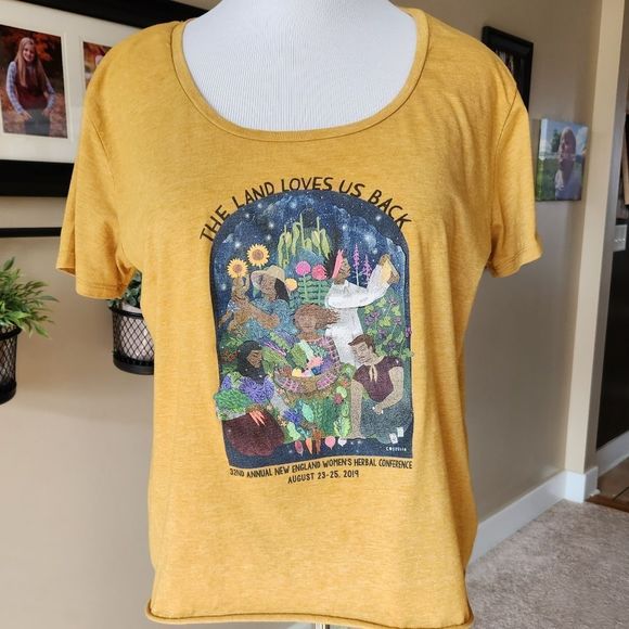Tops - 2019 New England Women's Herbal Conference souvenir tee XL